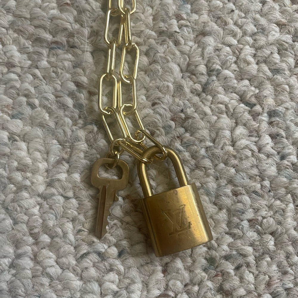 Louis Vuitton Lock Pendant
